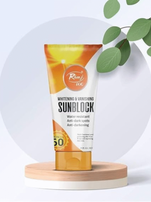 Rivaj Fast Absorbing Sunblock SPF-90 – Lightweight, Broad-Spectrum Protection